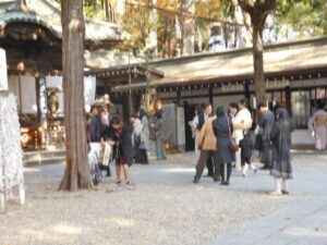 つきのみや神社七五三